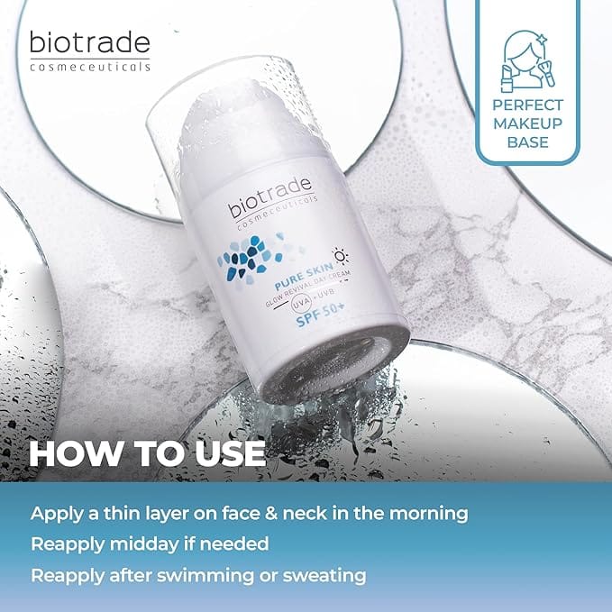 Glow revival day cream SPF 50+ Pure Skin Biotrade Skin Care Glow revival day cream SPF 50+ Pure Skin Biotrade