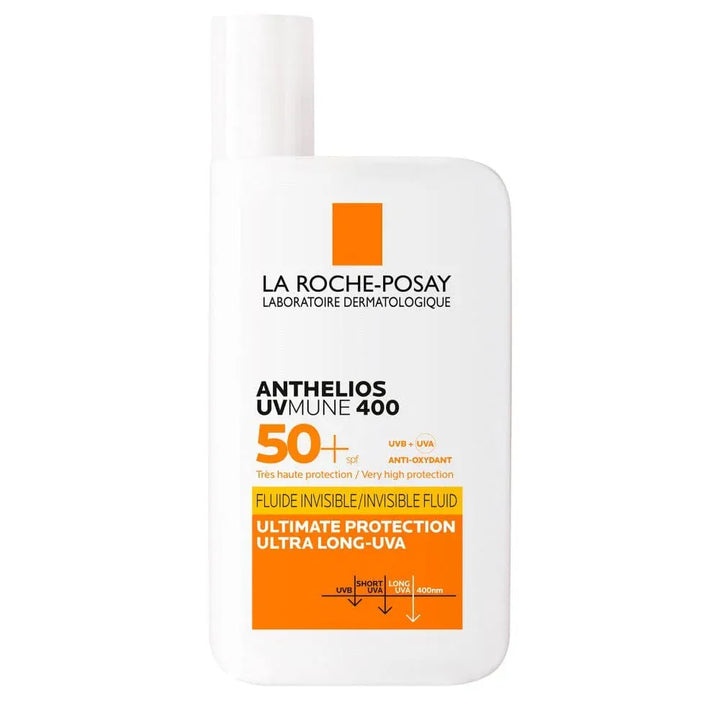 La Roche-Posay Anthelios UVMune 400 Invisible Fluid SPF50+ Sun Cream 50ml Skin Care La Roche-Posay UVMune 400 Invisible Fluid SPF50+ | Lir Pharmacy