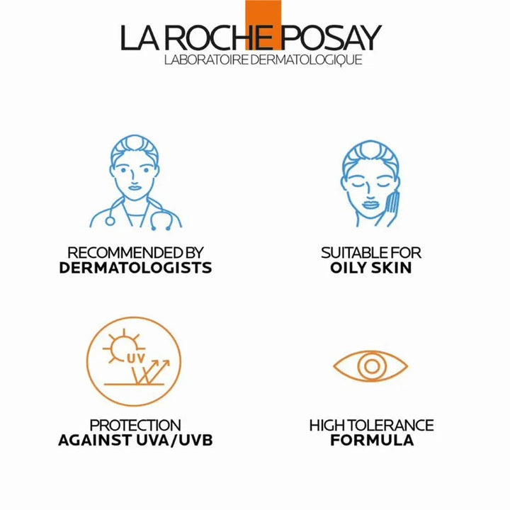 La Roche-Posay Anthelios UVMune 400 Oil Control Fluid SPF50+ 50ml Skin Care La Roche-Posay UVMune 400 Oil Control SPF50+ 50ml | Lir Pharmacy