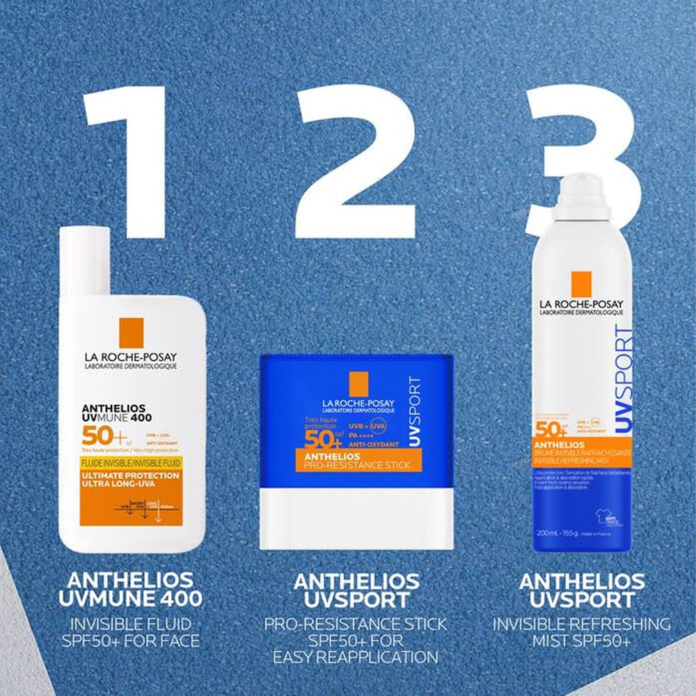 La Roche-Posay Anthelios UVSPORT Pro-Resistance Stick SPF50+ 10ml Skin Care La Roche-Posay Anthelios UVSPORT SPF50+ Stick 10ml | Lir Pharmacy