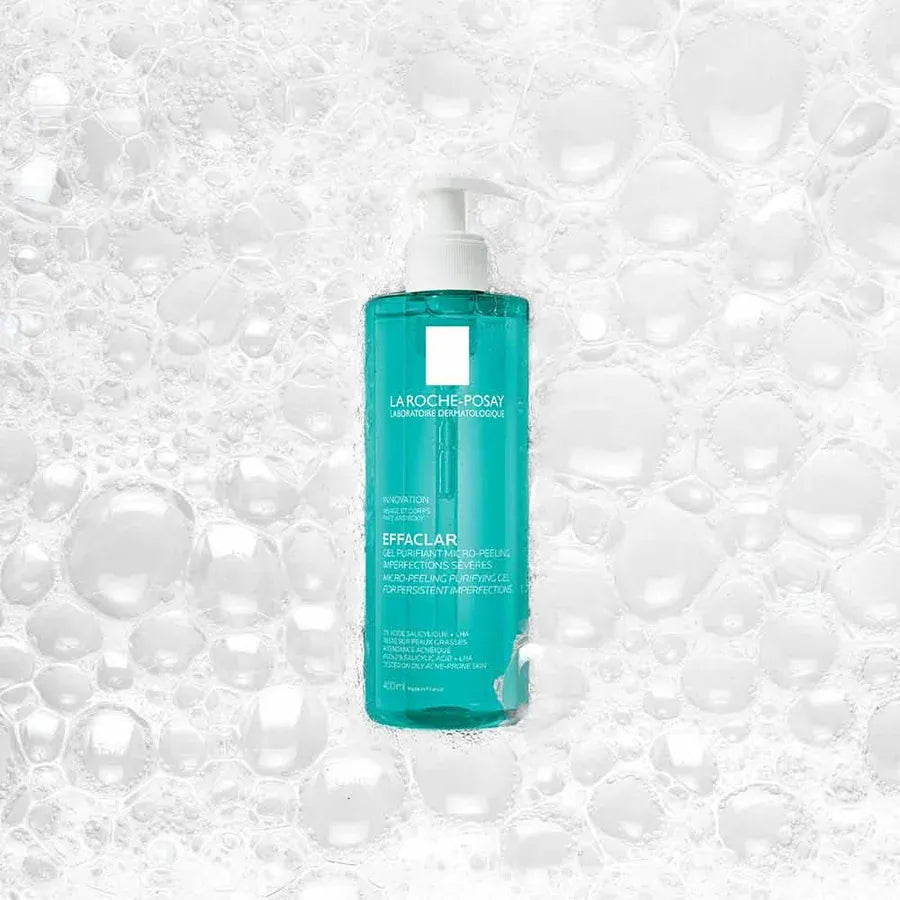 La Roche-Posay Effaclar Micro Peeling Gel Cleanser 400ml Skin Care La Roche Posay Effaclar Micro Peeling Gel 400ml | Lir Pharmacy