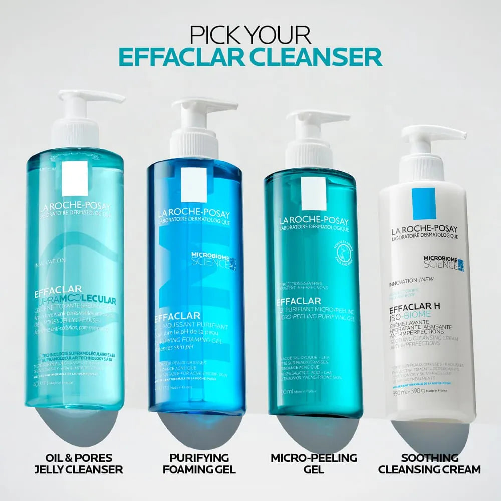 La Roche Posay-Effaclar Supramolecular Oil Pores Correct Wash 200ml Skin Care La Roche Posay Effaclar Oil &amp; Pores Wash 200ml | Lir Pharmacy