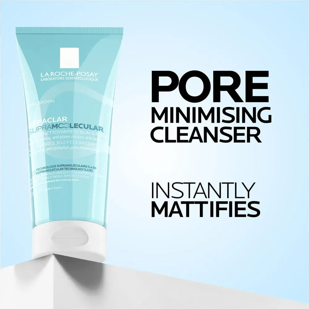 La Roche Posay-Effaclar Supramolecular Oil Pores Correct Wash 200ml Skin Care La Roche Posay Effaclar Oil &amp; Pores Wash 200ml | Lir Pharmacy