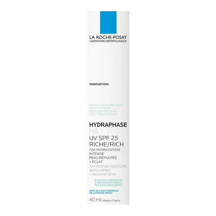 La Roche-Posay Hydraphase HA UV SPF25 Rich 40ml Skin Care La Roche-Posay Hydraphase HA UV SPF25 Rich 40ml | Lir Pharmacy