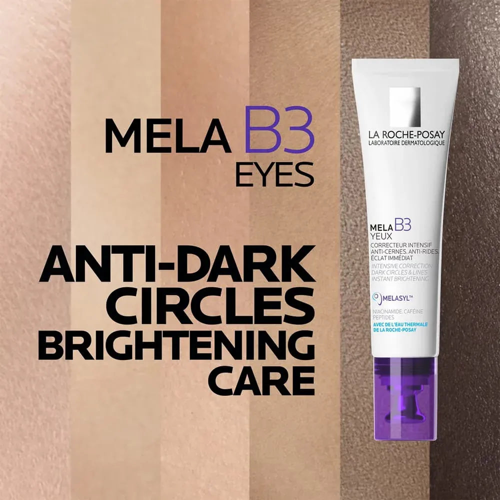La Roche-Posay Mela B3 Eyes Intensive Dark Circles Corrector 15ml Skin Care La Roche-Posay Mela B3 Eyes 15ml | Lir Pharmacy