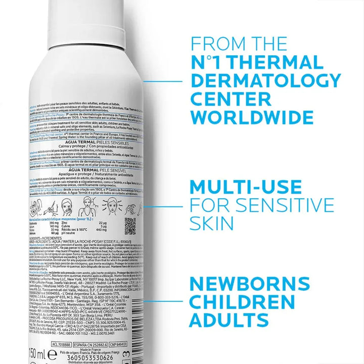 La Roche-Posay Thermal Spa Spring Water 150ml Skin Care La Roche-Posay Thermal Spring Water 150ml | Lir Pharmacy