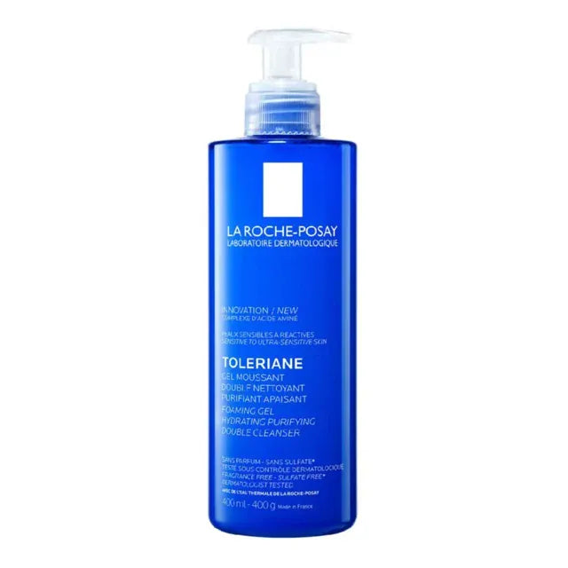 La Roche-Posay Toleriane Gel Moussant Purifying Foaming Cleansing Gel 400ml Skin Care La Roche-Posay Toleriane Gel Moussant 400ml | Lir Pharmacy
