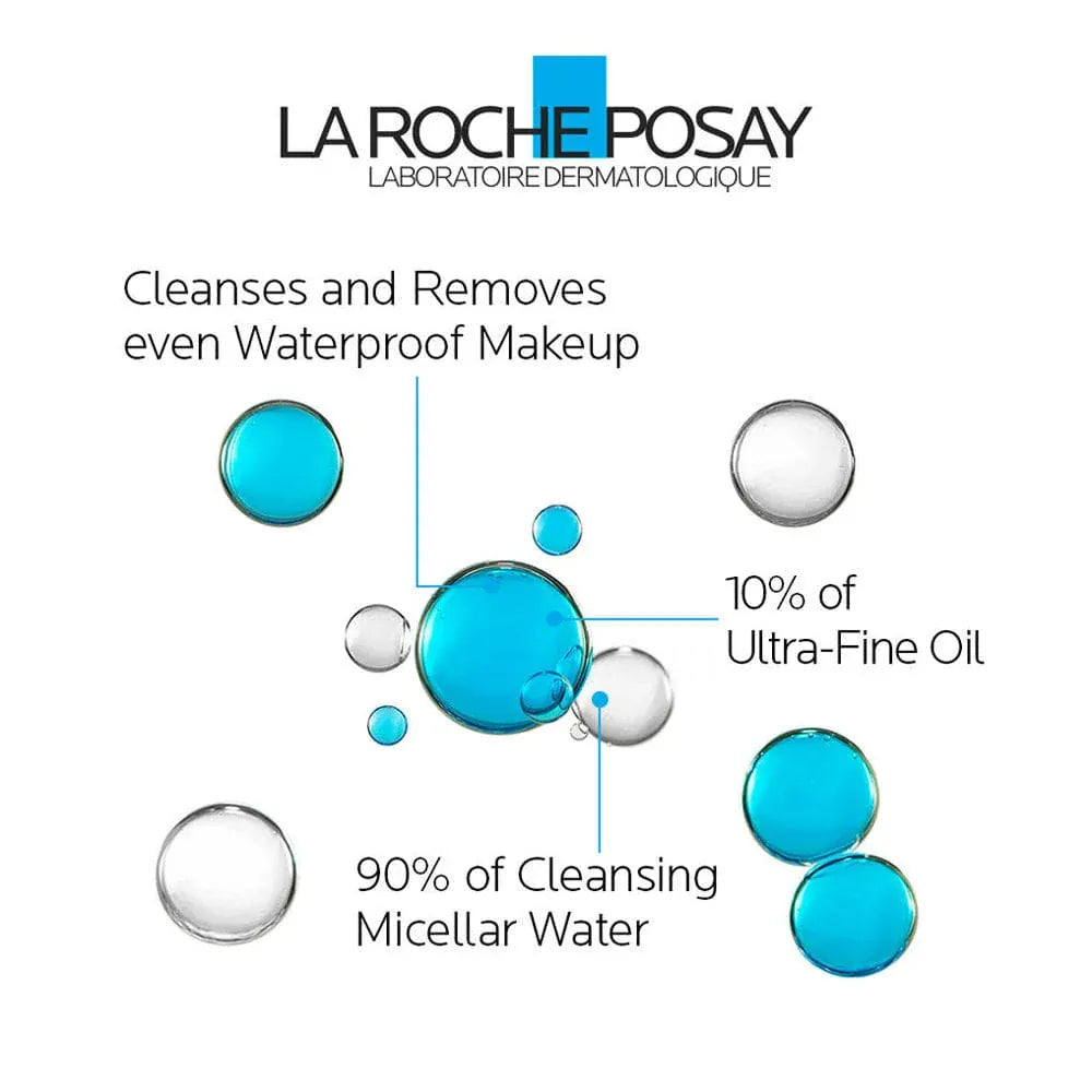 La Roche Posay Toleriane Oil Infused Micellar Water 400ml Skin Care La Roche-Posay Toleriane Oil Micellar Water 400ml| Lir Pharmacy