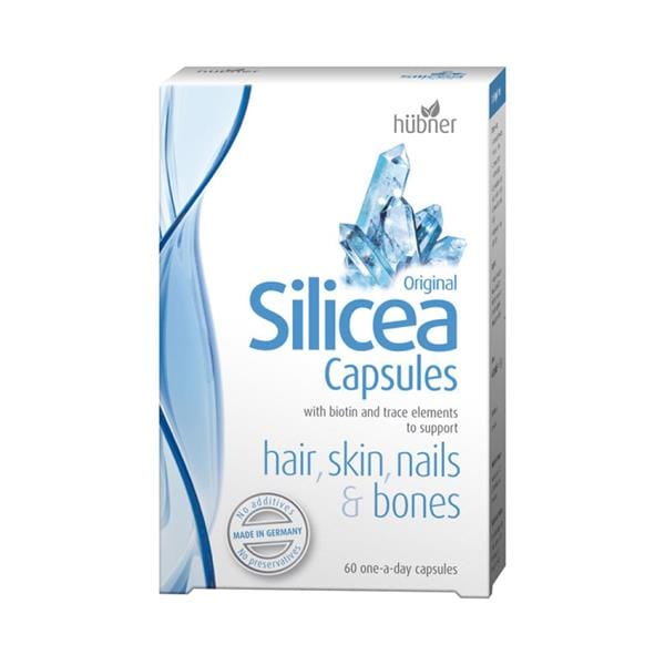 Hubner Silica Capsules - Hair, Skin, Nails & Bones (30) Skin Hair and Nails