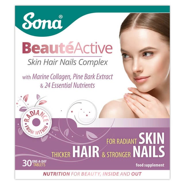 Sona BeauteActive Tablets (30) Skin Hair and Nails