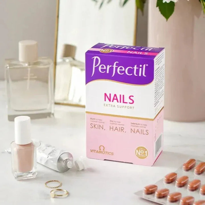 Vitabiotics Perfectil Plus Nails 60 Tablets Skin Hair and Nails Vitabiotics Perfectil Plus Nails 60 Tablets | Nail Support Ireland