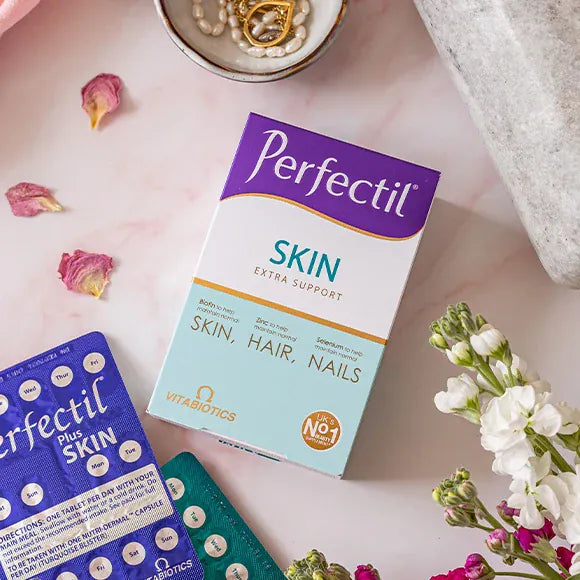 Vitabiotics Perfectil Skin 28 Tablets Skin Hair and Nails Vitabiotics Perfectil Skin 28 Tablets | Skin Support Ireland