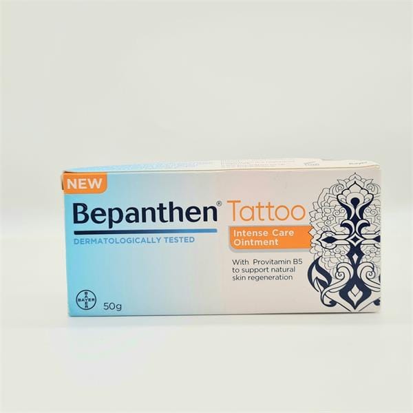 Bepanthen Tattoo Intense Care Ointment (50g) Skincare and Body