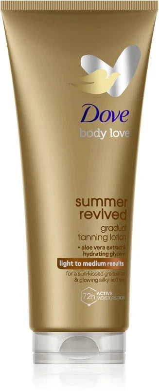 DOVE Summer Revived Gradual Tan Fair-Medium 200ml Skincare and Body DOVE Summer Revived Gradual Tan Fair-Medium 200ml