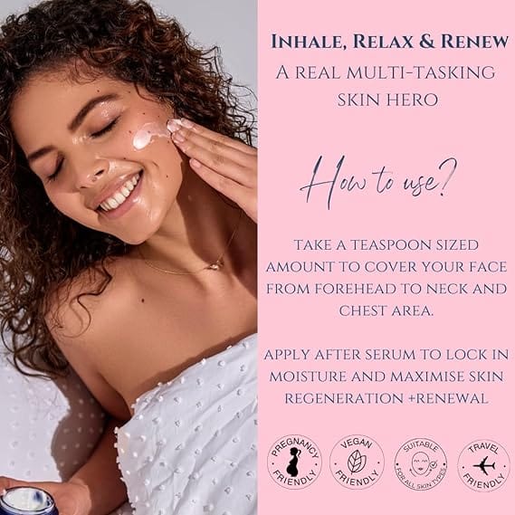 Ella & Jo Relax & Renew Night Cream 50ml Skincare and Body