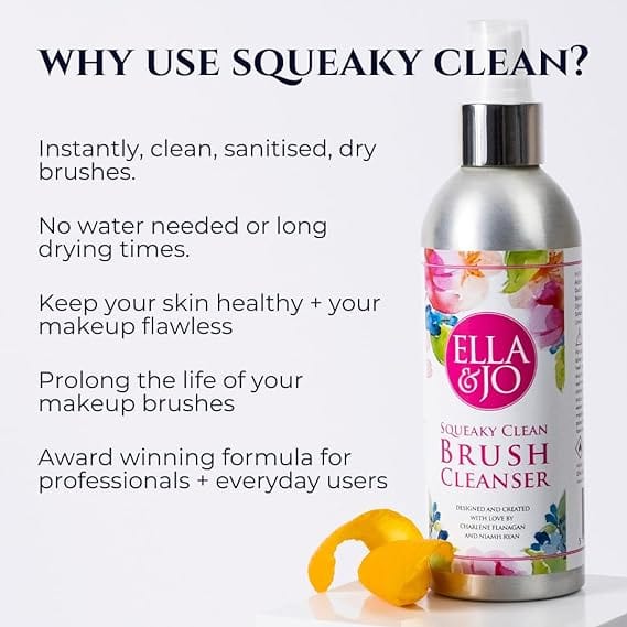 Ella & Jo Squeaky Clean Brush Cleaner Skincare and Body