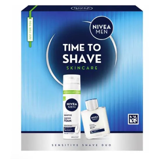 Nivea Men Time To Shave 2 Piece Giftset Skincare and Body Nivea Men Time To Shave 2 Piece Giftset