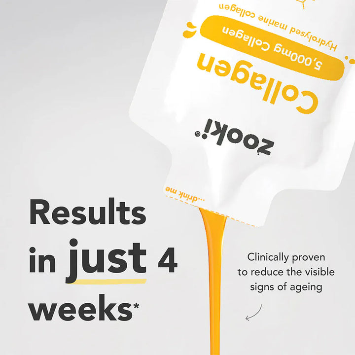 Your Zooki Marine Collagen Citrus Lime 14 Sachets Skincare and Body Your Zooki Marine Collagen Citrus Lime 14 Sachets | Liquid Collagen