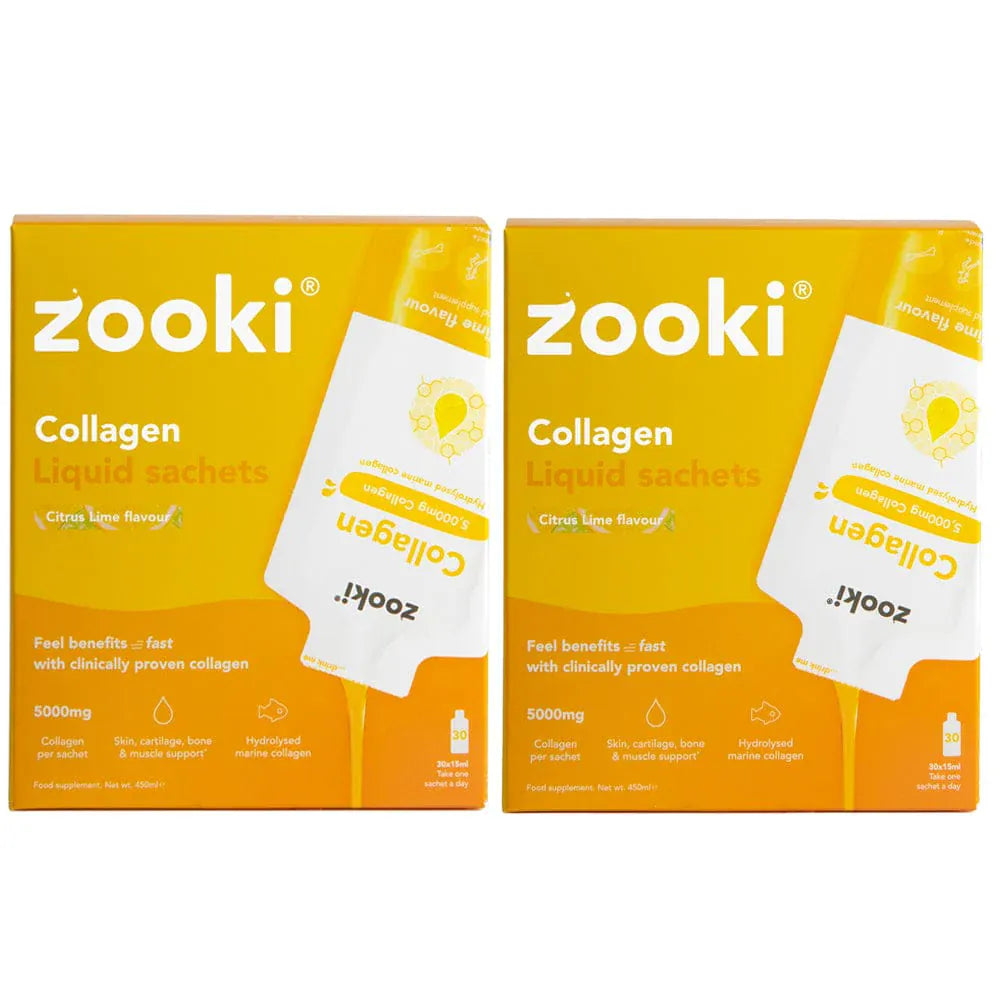 Zooki Collagen Citrus Lime (2 Months Supply) Bundle 60 Sachets Skincare and Body Zooki Collagen Citrus Lime 6 Week Bundle 84 Sachets