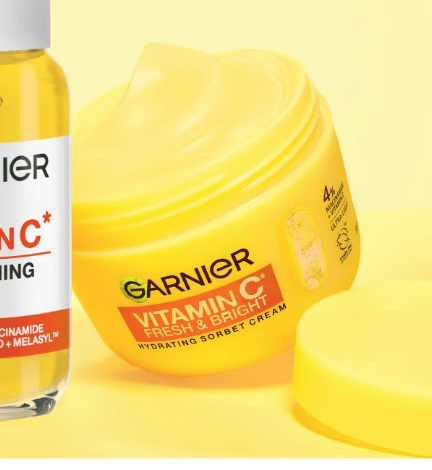 Garnier Brightening Serum 4% Vitaminc C Niacinamide &amp; Salicylic Acid Anti Dark Spots 30ml offer Garnier Brightening Serum 4% Vitaminc C Niacinamide &amp; Salicylic Acid Anti Dark Spots 30ml Skincare Garnier 3.5% Vitamin C Brightening &amp; Anti-Dark Spot Serum 30ml | Lir Pharmacy