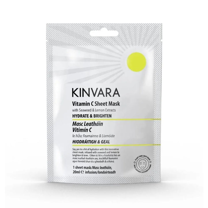 Kinvara Vitamin C Sheet Mask Skincare Kinvara Vitamin C Sheet Mask