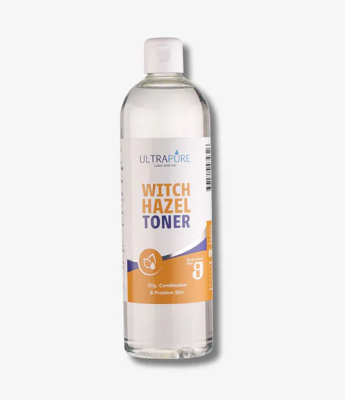 Ultrapure Witch Hazel Toner 500ml Skincare UltraPure Witch Hazel 500ml | Refreshing Facial Toner Ireland