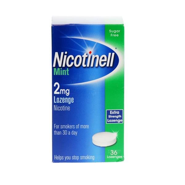 Nicotinell Mint Lozenges 2mg 36 Lozenges Smoking Cessation Nicotinell Mint Lozenges 2mg 36 | Stop Smoking Aid Ireland