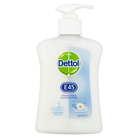 Dettol Handwash with E45 and Camomile (250ml) Soap and Hand Wash