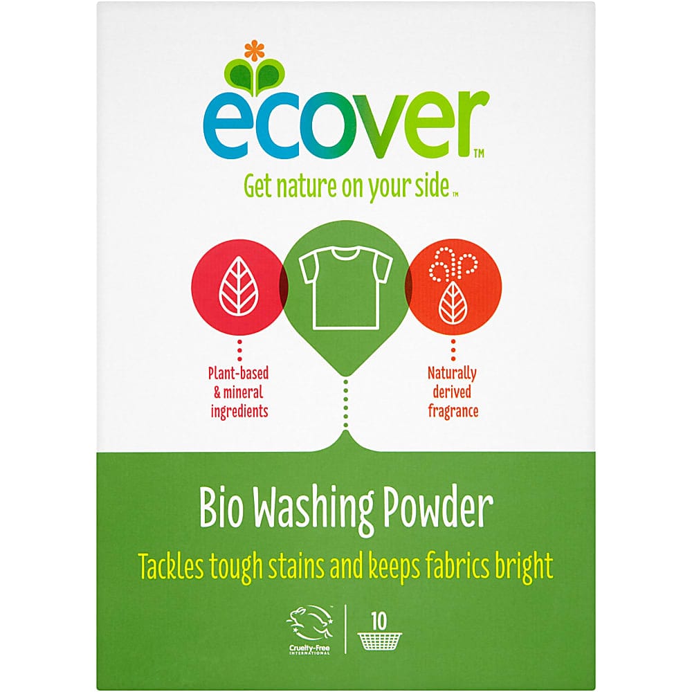 Ecover - Bio Washing Powder (10 washes) Soap and Hand Wash