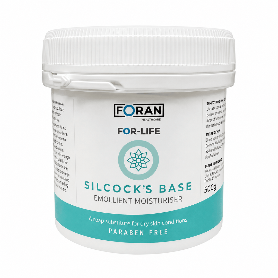 Silcocks Base Foran 500g Soap and Hand Wash Foran Silcocks Base 500g | Emollient Moisturiser | Lir Pharmacy