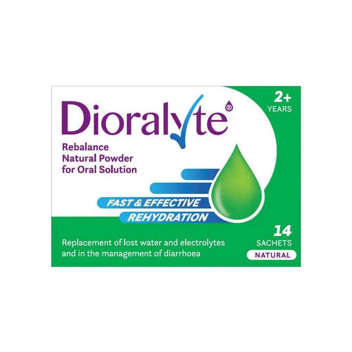Dioralyte Rebalance Natural Sachets 14 Stomach and Bowels Dioralyte Natural Sachets 14 | Oral Rehydration Support Ireland