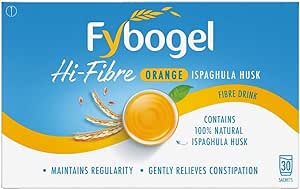 Fybogel Orange Natural Fibre Drink (30) Stomach and Bowels