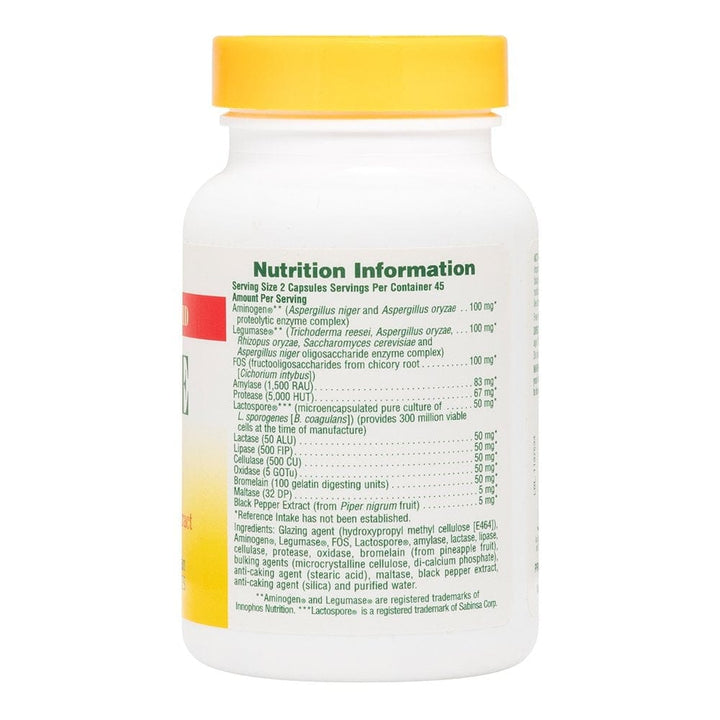Natures Plus Acti-Zyme 90 Capsules Stomach and Bowels Natures Plus Acti-Zyme Capsules 90 | Digestive Enzyme Complex Ireland