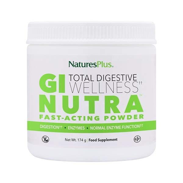 Natures Plus GI Natural Fast Acting Powder 174g Stomach and Bowels