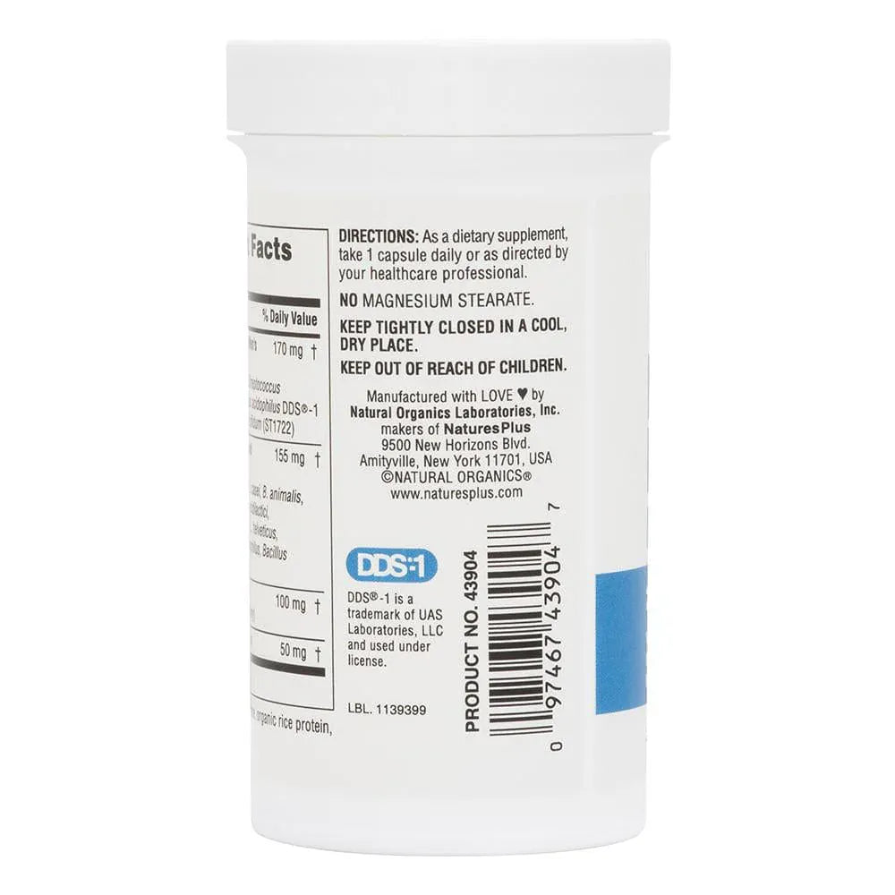 Natures Plus GI Natural Probiotic Men 30 Capsules Stomach and Bowels Natures Plus GI Natural Probiotic Men 30 | 60 Billion CFU Men’s Probiotic Ireland