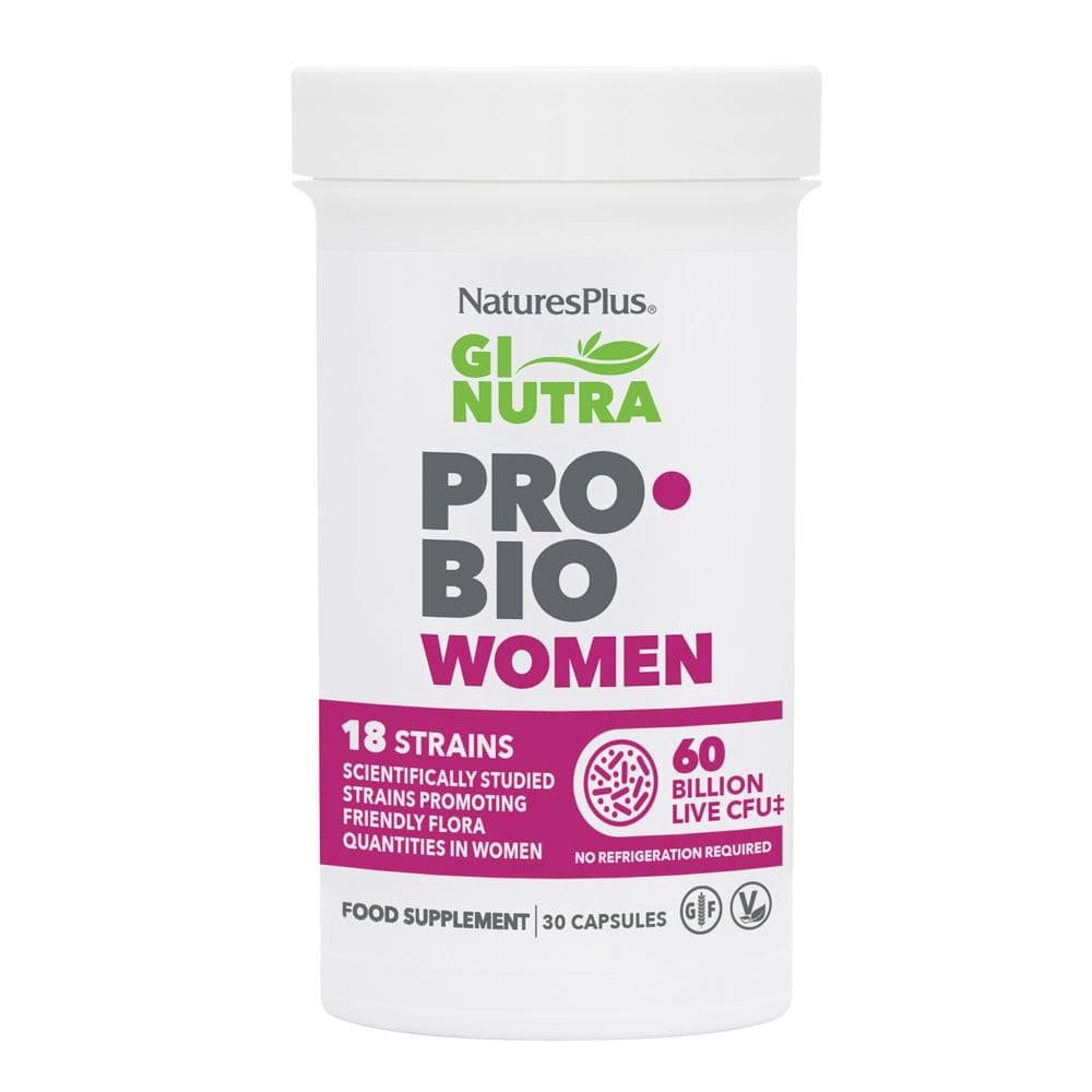 Natures Plus GI Natural Probiotic Women 30 Stomach and Bowels