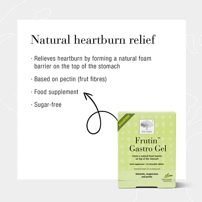 New Nordic Frutin Gastro Gel (60) Stomach and Bowels