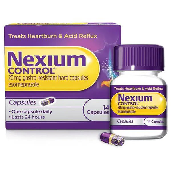 Nexium Control Esomeprazole Capsules 14 Stomach and Bowels Nexium Control Esomeprazole Capsules 14