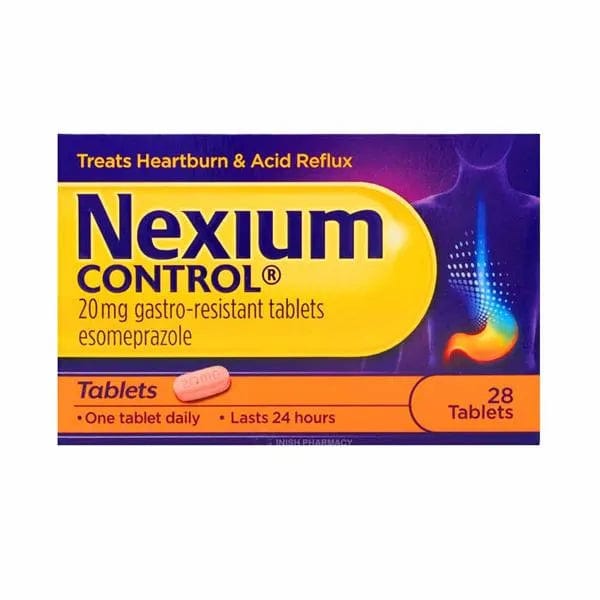 Nexium Control Esomeprazole Tablets 28 Stomach and Bowels