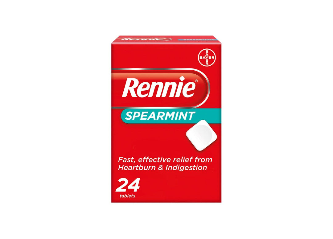 Rennie Spearmint Chewable Tablets (24) Stomach and Bowels PA1410/053/002