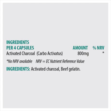 Sona Activated Charcoal (60) Stomach and Bowels