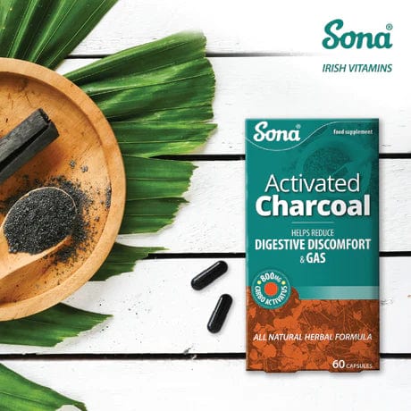 Sona Activated Charcoal (60) Stomach and Bowels