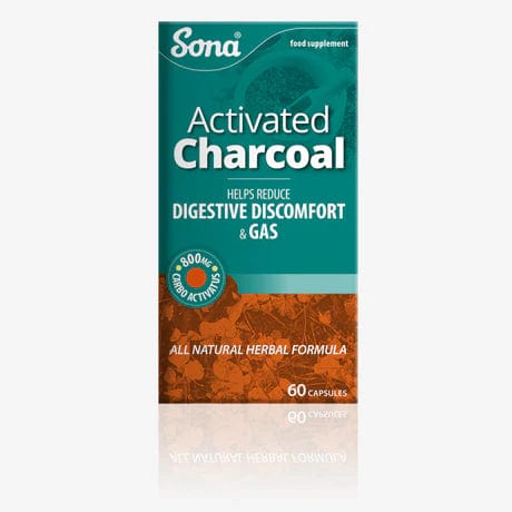 Sona Activated Charcoal (60) Stomach and Bowels