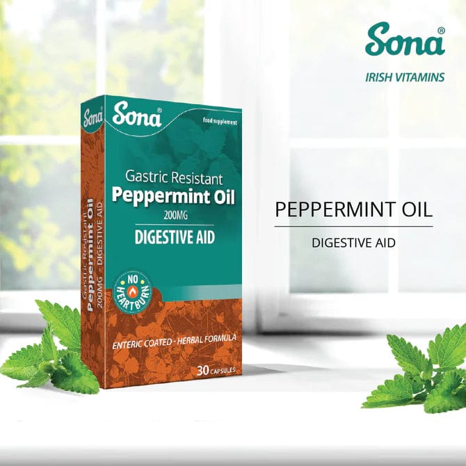 Sona Peppermint Oil Enteric Coated (30) Stomach and Bowels