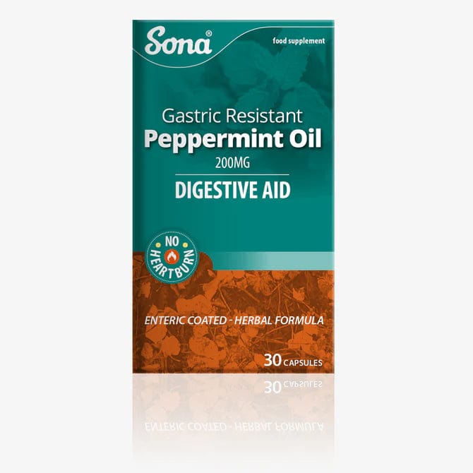 Sona Peppermint Oil Enteric Coated (30) Stomach and Bowels