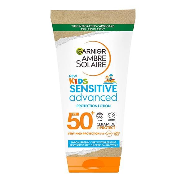 Ambre Solaire Kids Sensitive SunCream Lotion Spf50+ 175ml Suncare