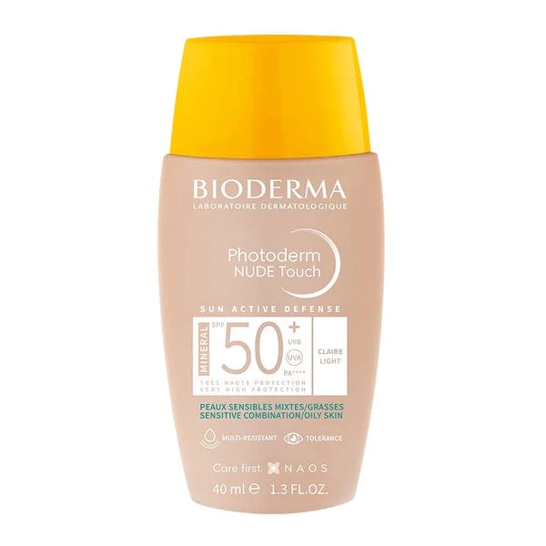 Bioderma Photoderm Nude Touch SPF 50+ Light (40ml) Suncare