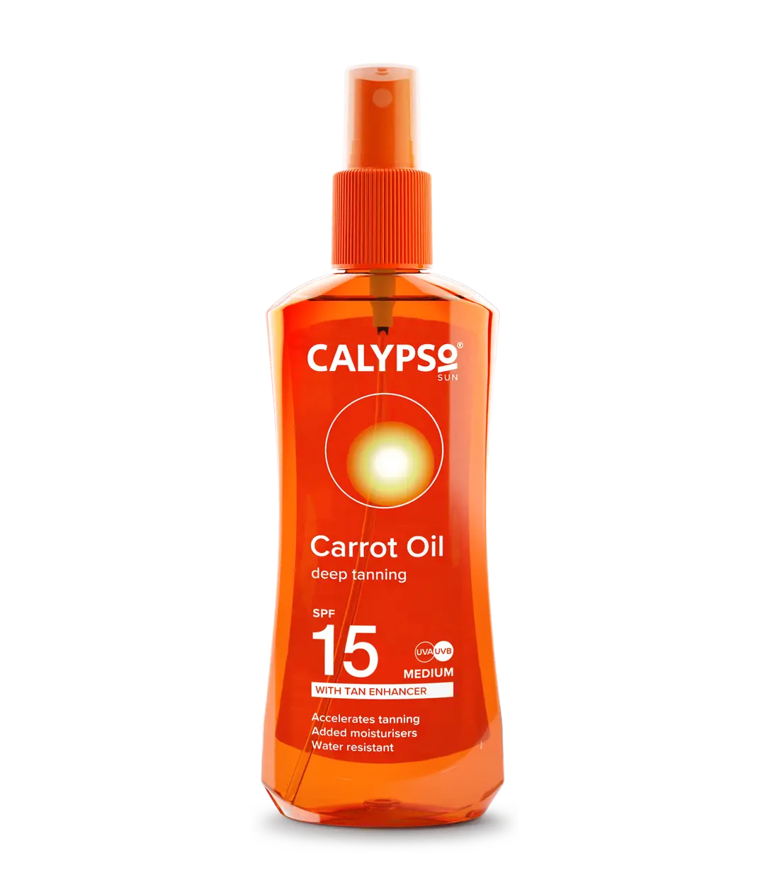 Calypso Original Carrot Oil Deep Tan Extender & Accelerator 200ml Suncare Calypso Original Carrot Oil Deep Tan Extender & Accelerator 200ml
