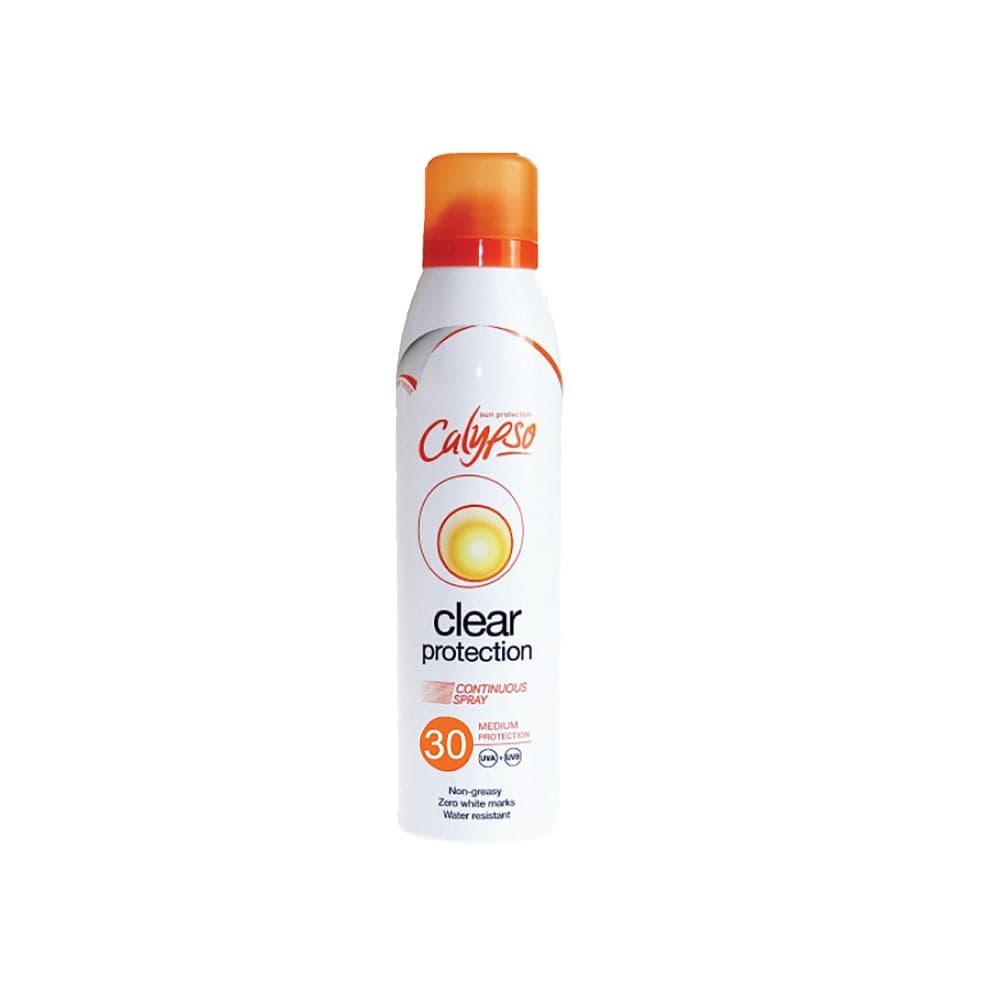 Calypso clear protection spray spf 30 175ml Sunscreen Calypso clear protection spray spf 30 175ml