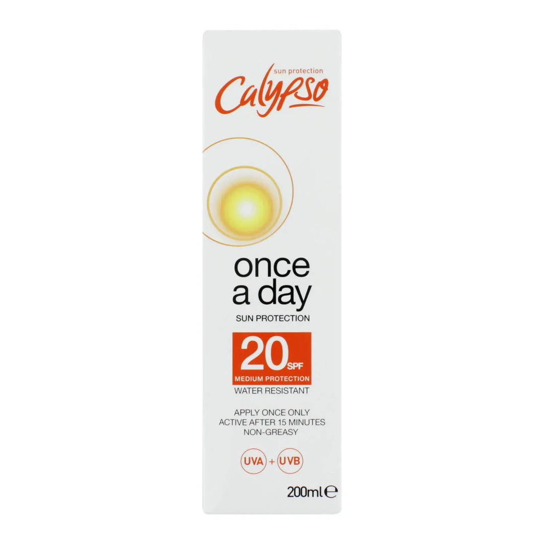 Calypso Once A Day Lotion 200ml SPF 20 Sunscreen Calypso Once A Day Lotion 200ml SPF 20